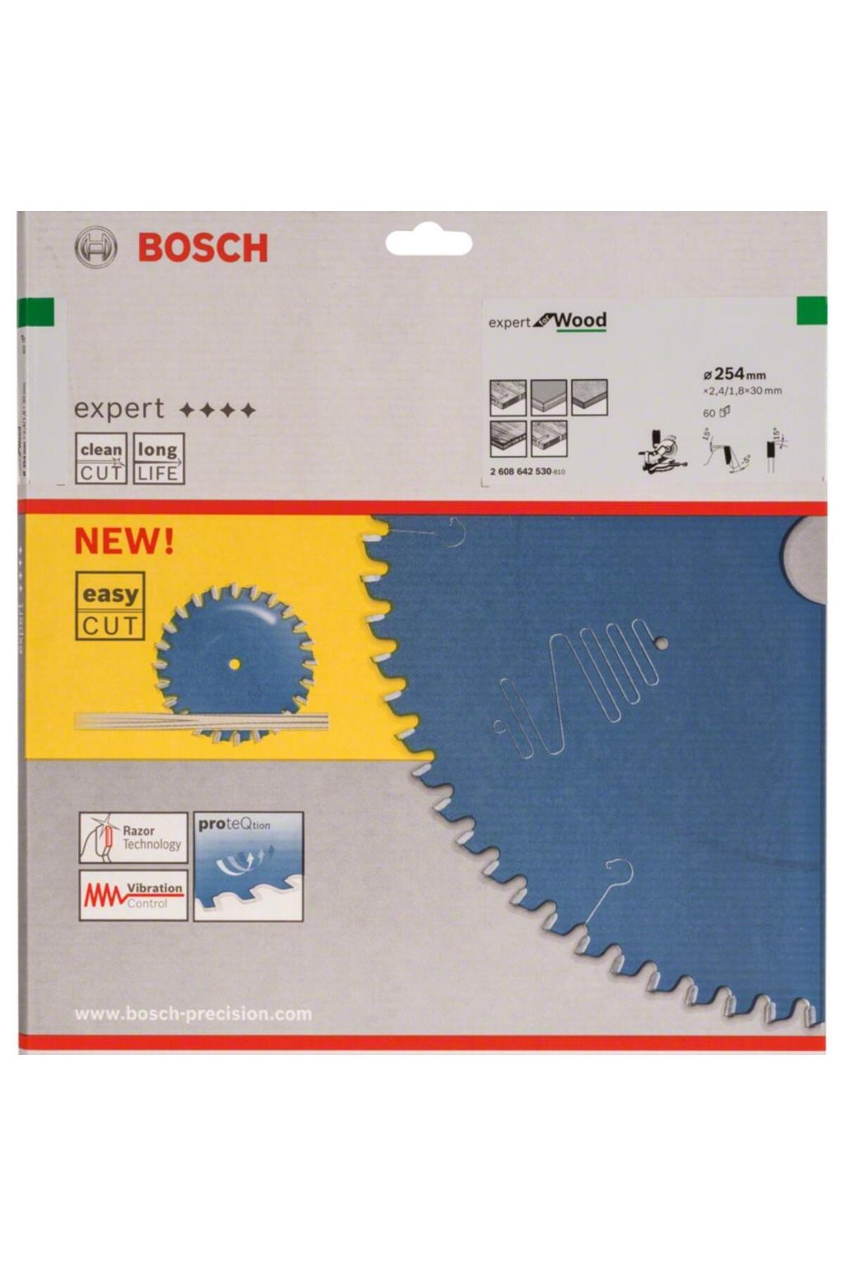 Expert 254x30 mm 60 Diş Ahşap Daire Testere 2608642530