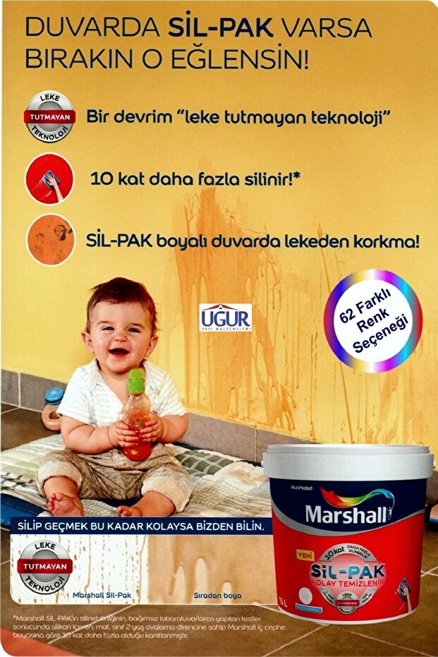 Sil-pak Silikonlu Iç Cephe Boyası Sabun Köpüğü