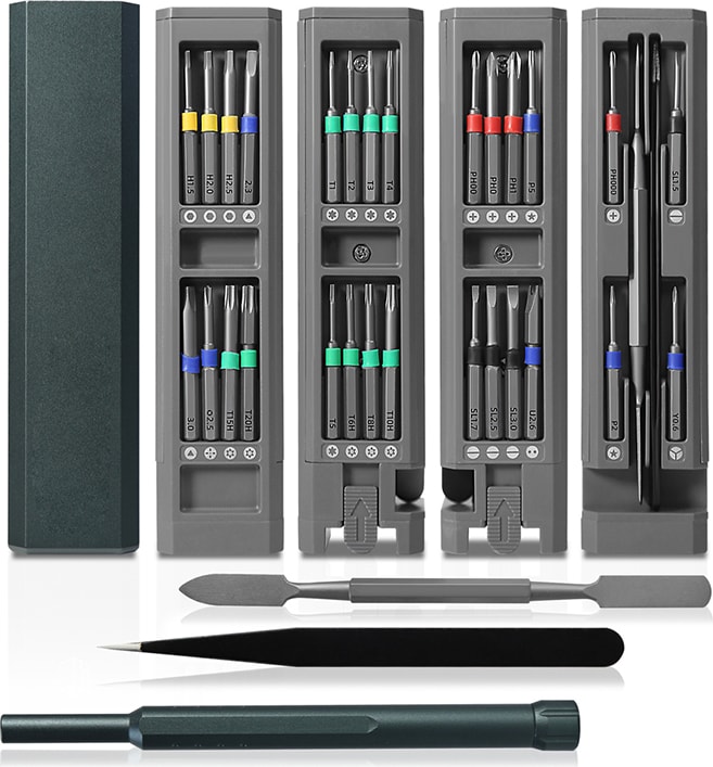 PB-006 31 Li Mıknatıslı Telefon,tablet ve Saatçi Tornavida Seti;prolink