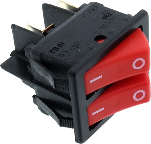 Işıksız Ikili Anahtar Düz On Off Cihaz Anahtarı