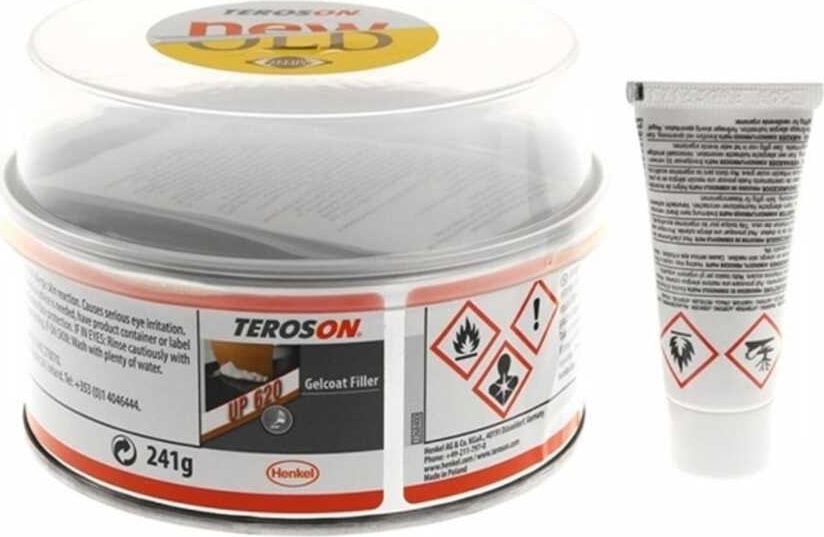 Teroson Gelcoat Filler Jelkot Tamir Macunu 180ML