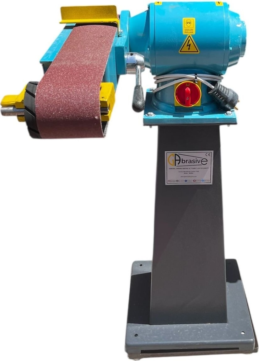 Abrasıve Bant Zımpara MAKINESI-1250X100