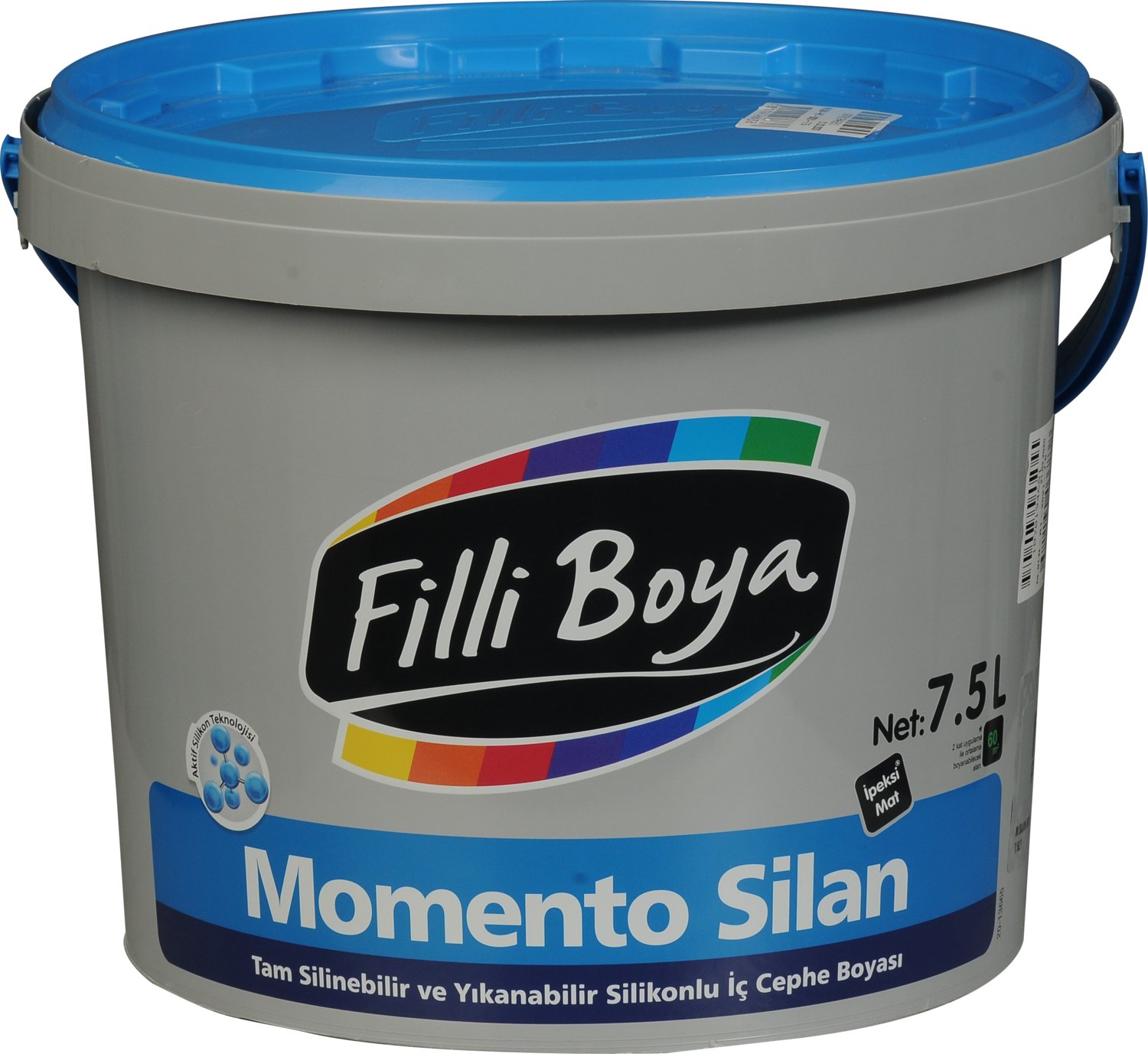 Momento Silan Yıkanabilir Silikonlu İç Cephe Boyası 7,5 L Aydan