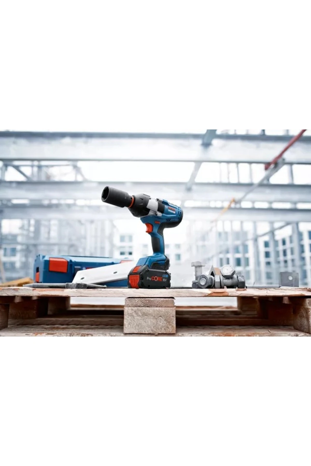 Professional GDS 18V-1050 H Akülü Darbeli Somun Sıkma