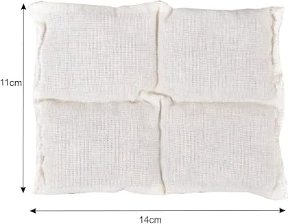 X-Perk Kiraz Çekirdeği Isı Torbası Mikrodalga Isıtma Yastığı Bebek ve Çocuklar Için 120 gr 11X14 cm