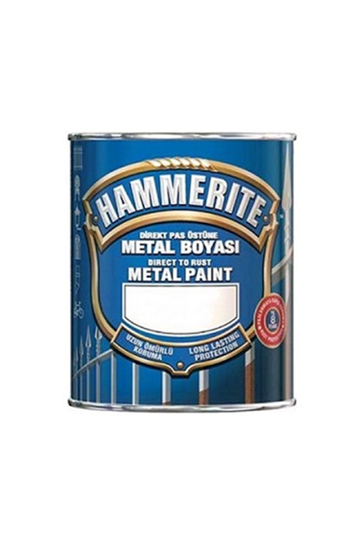 Hammerite Metal Boyası Düz Gri 0,75 Lt