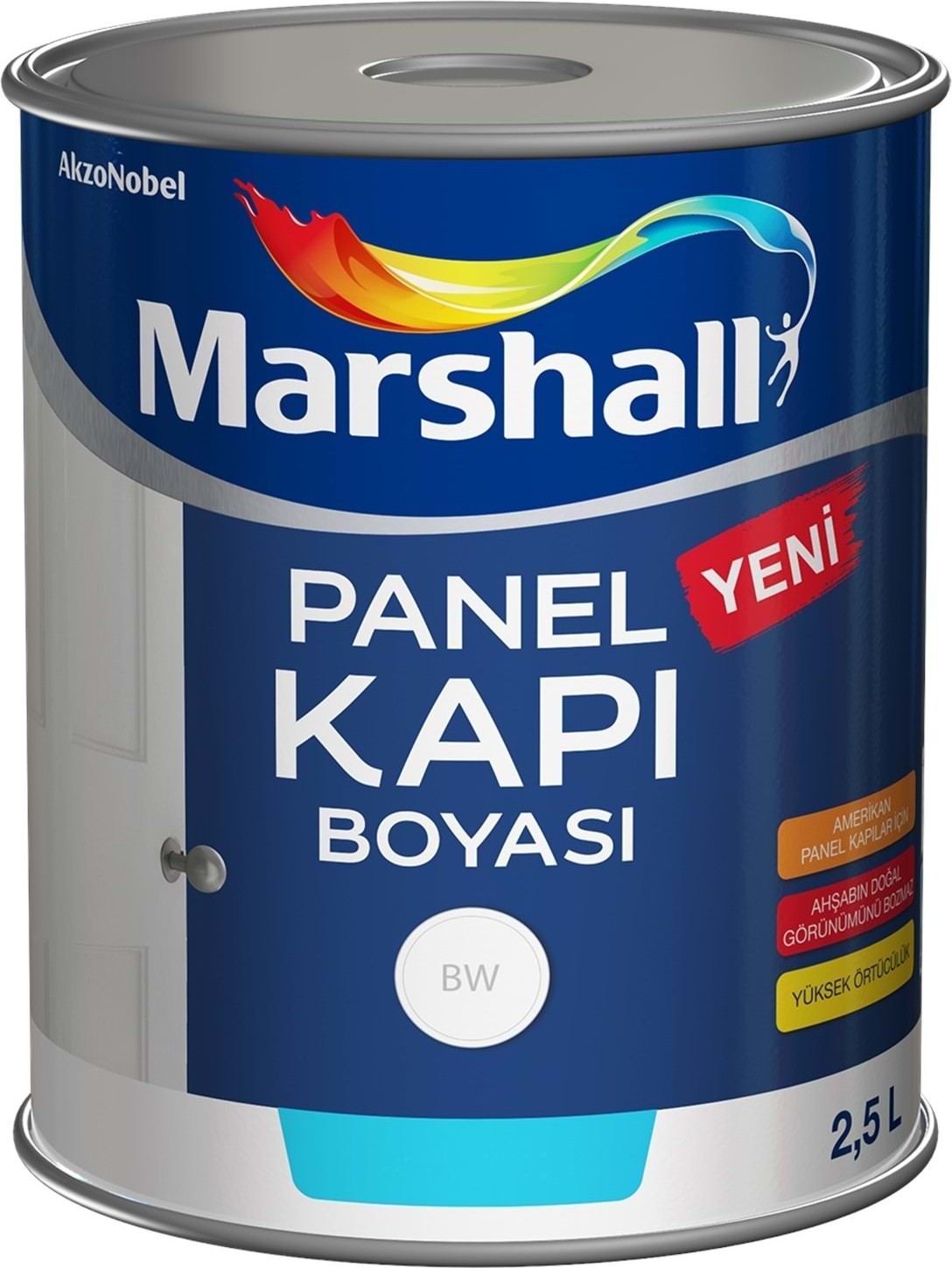 Panel Kapı Boyası 2.5l Beyaz