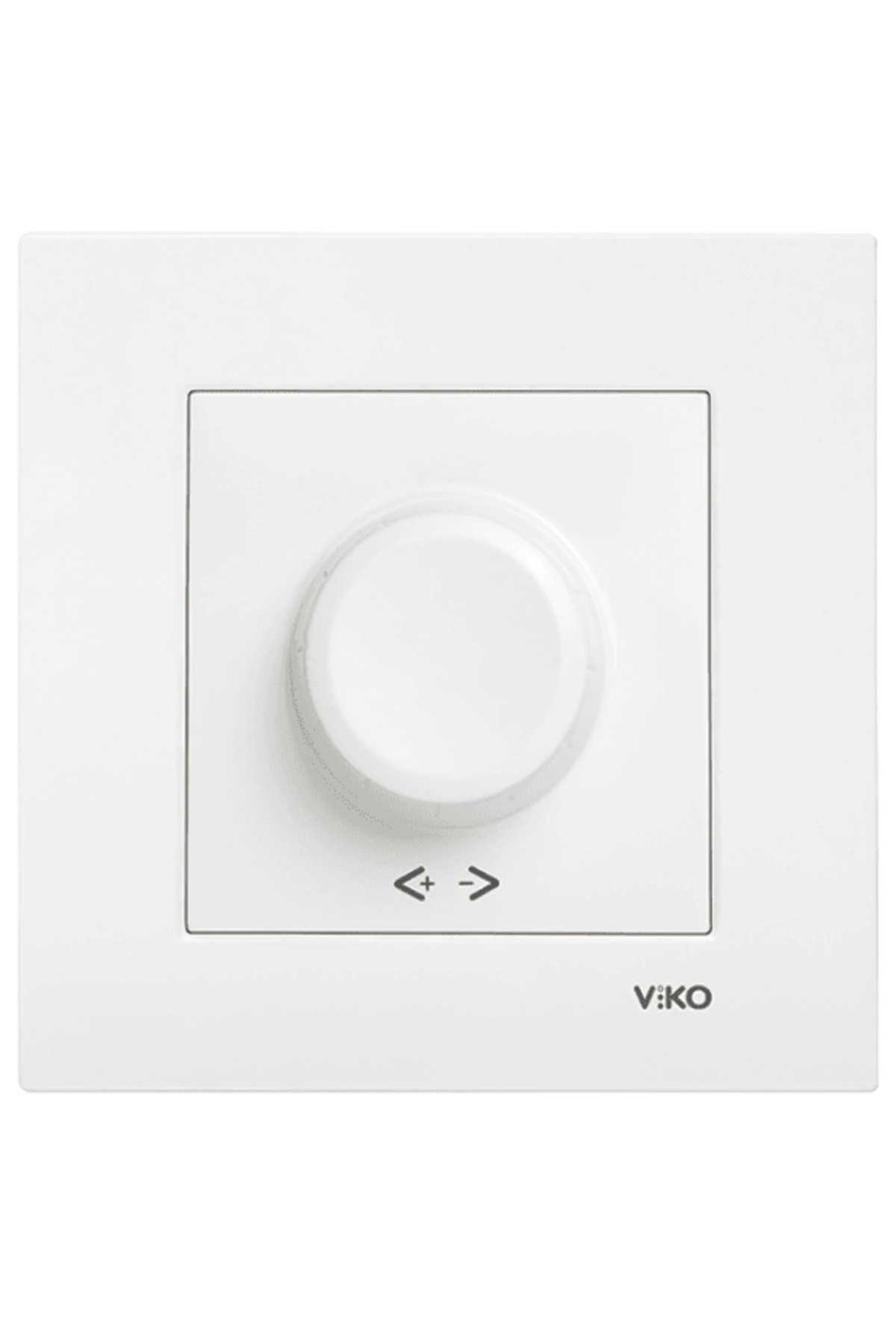 Viko Karre Rotatif Dimmer R 40-600W Beyaz (Çerçeve Dahil) 90967047 (12 Adet)