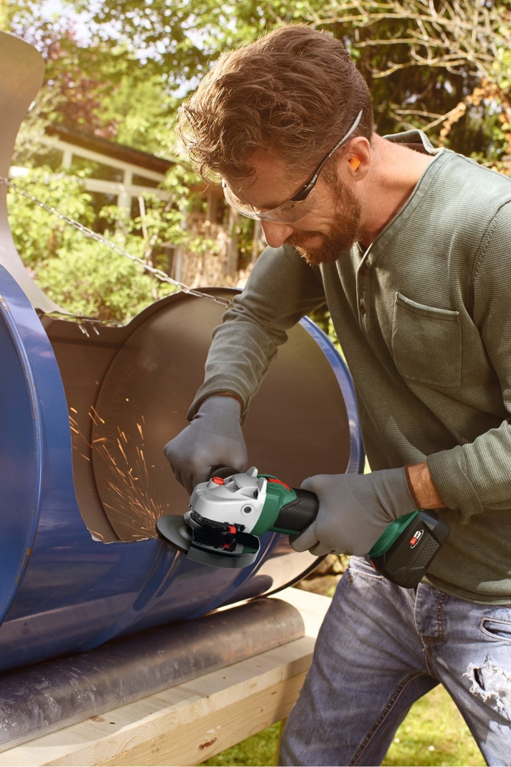 BOSCH Advancedgrind 18V-80 Akülü Taşlama Solo (Akü ve Şarj Cihazı Dahil Değil) - 06033E5100
