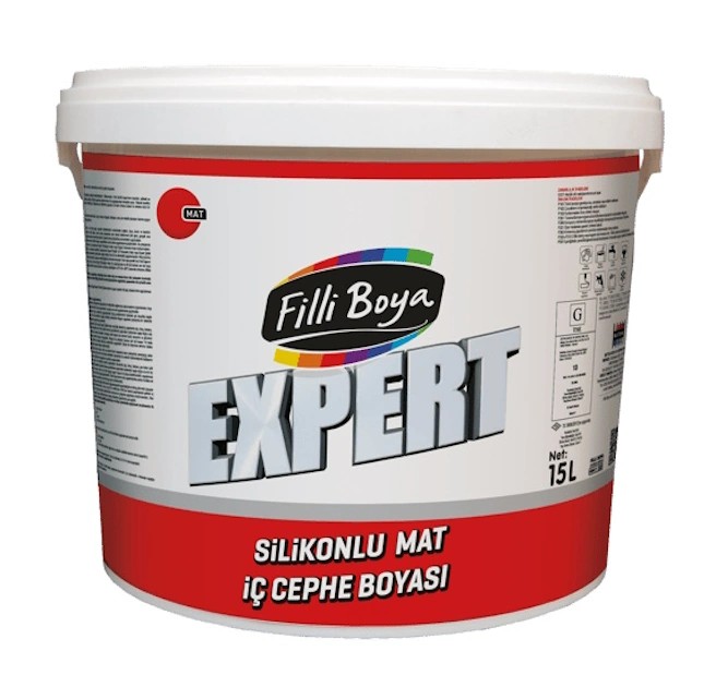 Filli Expert Silikonlu Mat İç Cephe boyası 15 Lt