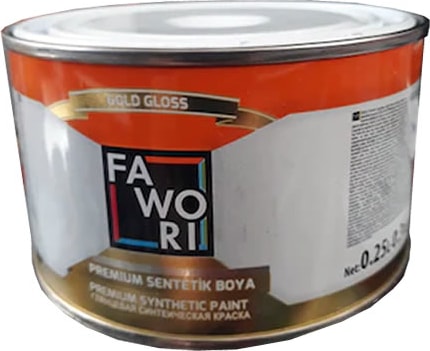 Sentetik Yağlı Boya 0,25 Lt Siyah