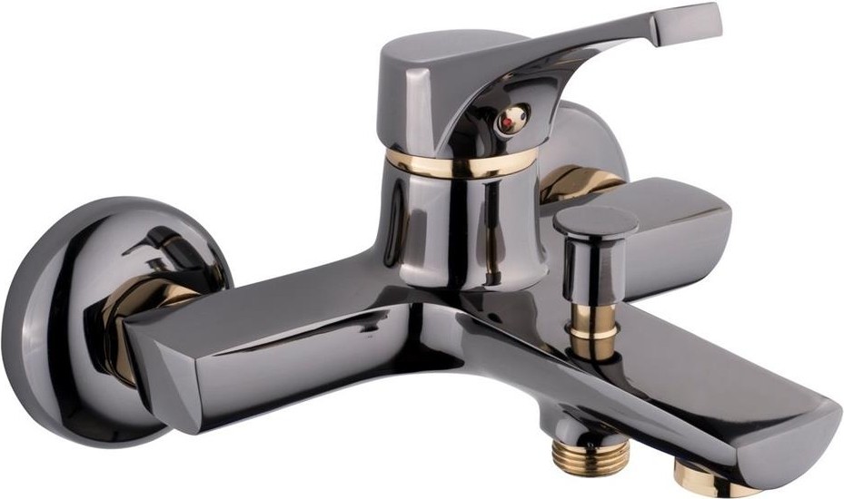 Platin Mix Siyah Inci Banyo Bataryası
