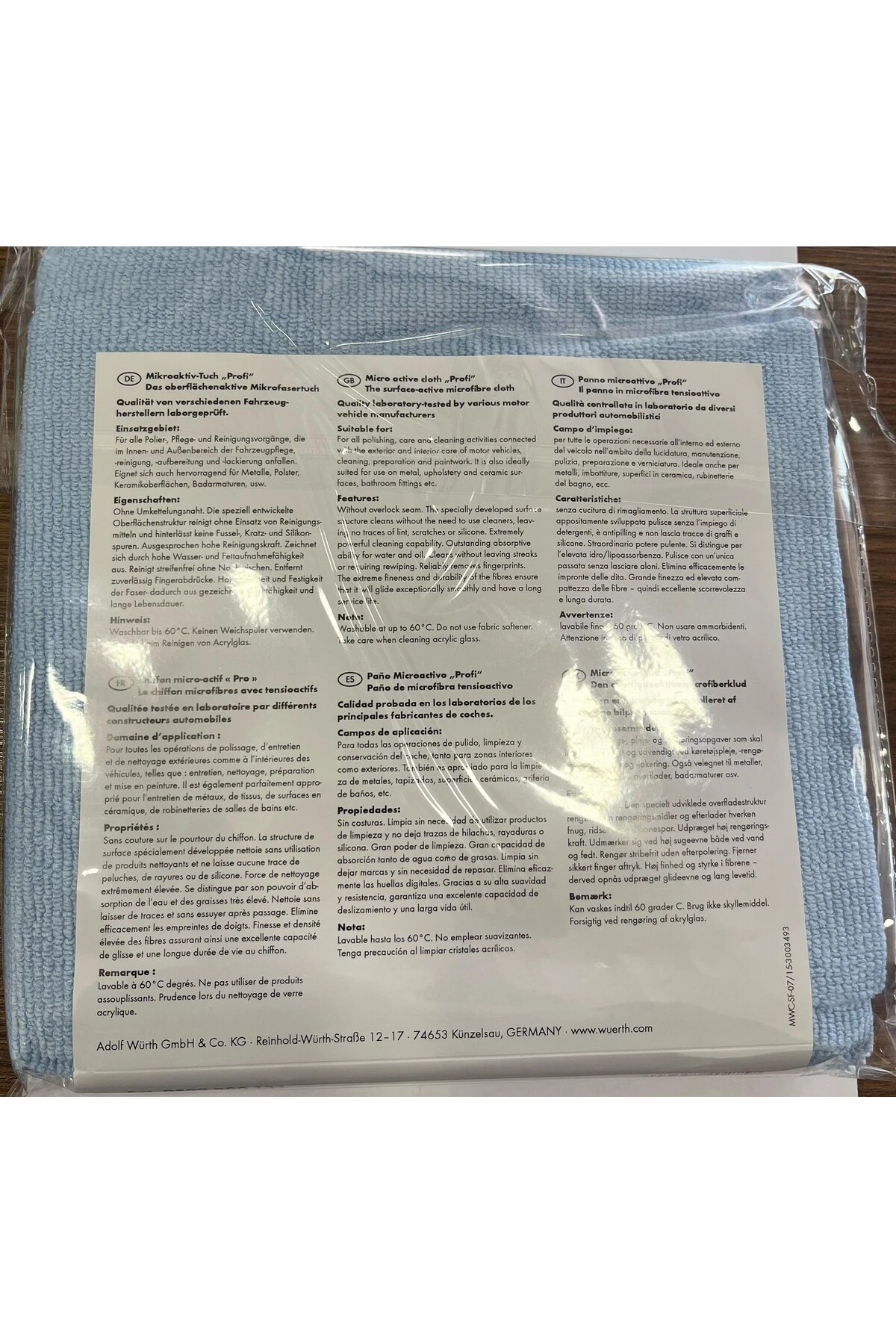 Mikroaktif Bez Profesyonel 40x40 cm 3'lü Paket