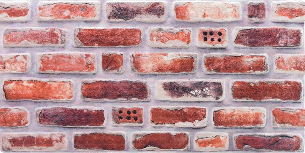 5 Adet (2,5m2) x Tuğla Desenli 3 Boyutlu Renkli Strafor Köpük Duvar Kaplama Paneli (BR-543)