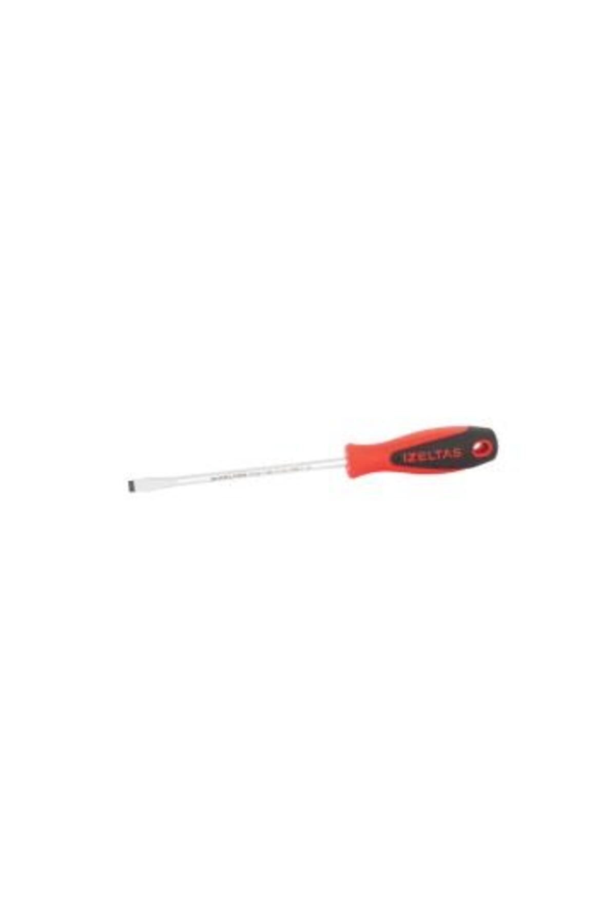 İZELTAŞ Ergonomik Seri Düz Uçlu Tornavida 6x100