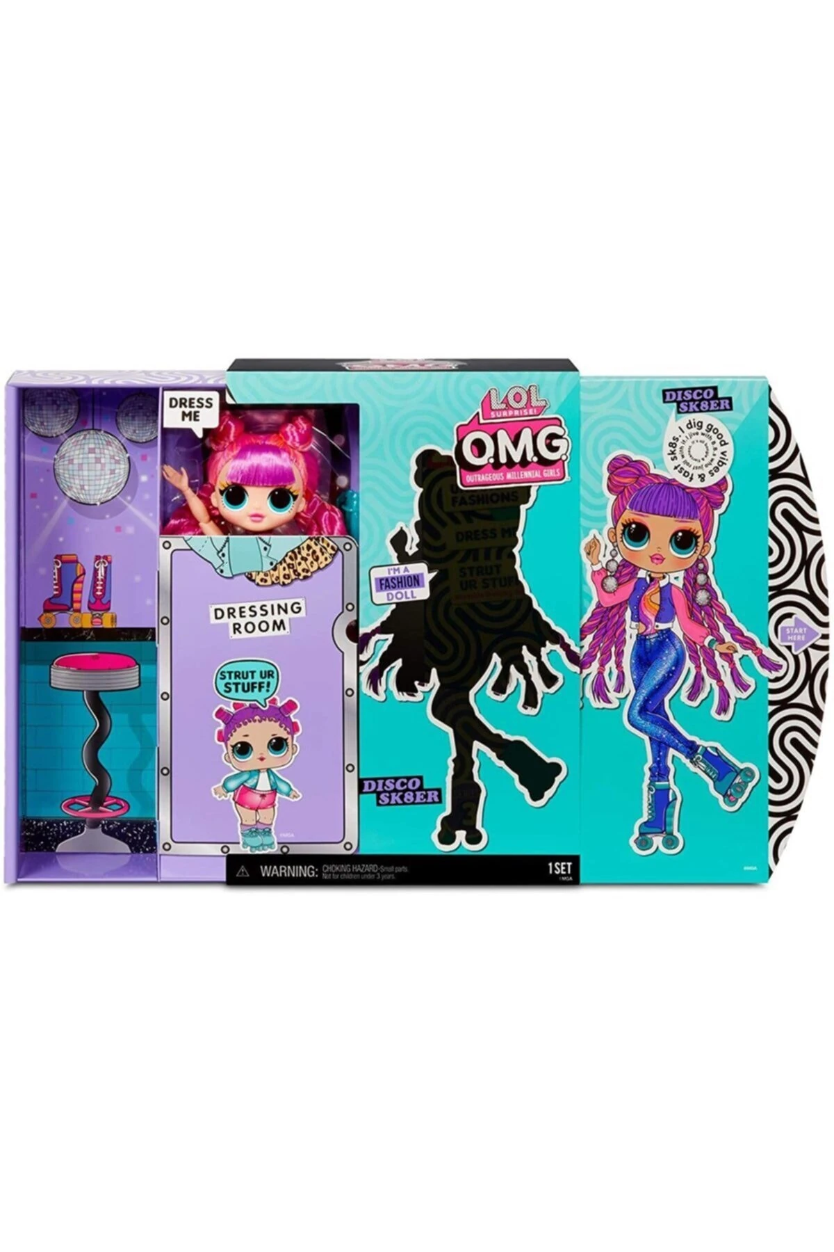 Llue1000 Lol Omg Chıllax Çok Gizli Bebekl/ L.o.l. O.m.g./+5 Yaş