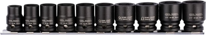 C52R-RH1010 Prc. 3/8 6ks.havalı Lokma Anahtar Takımı Ceta
