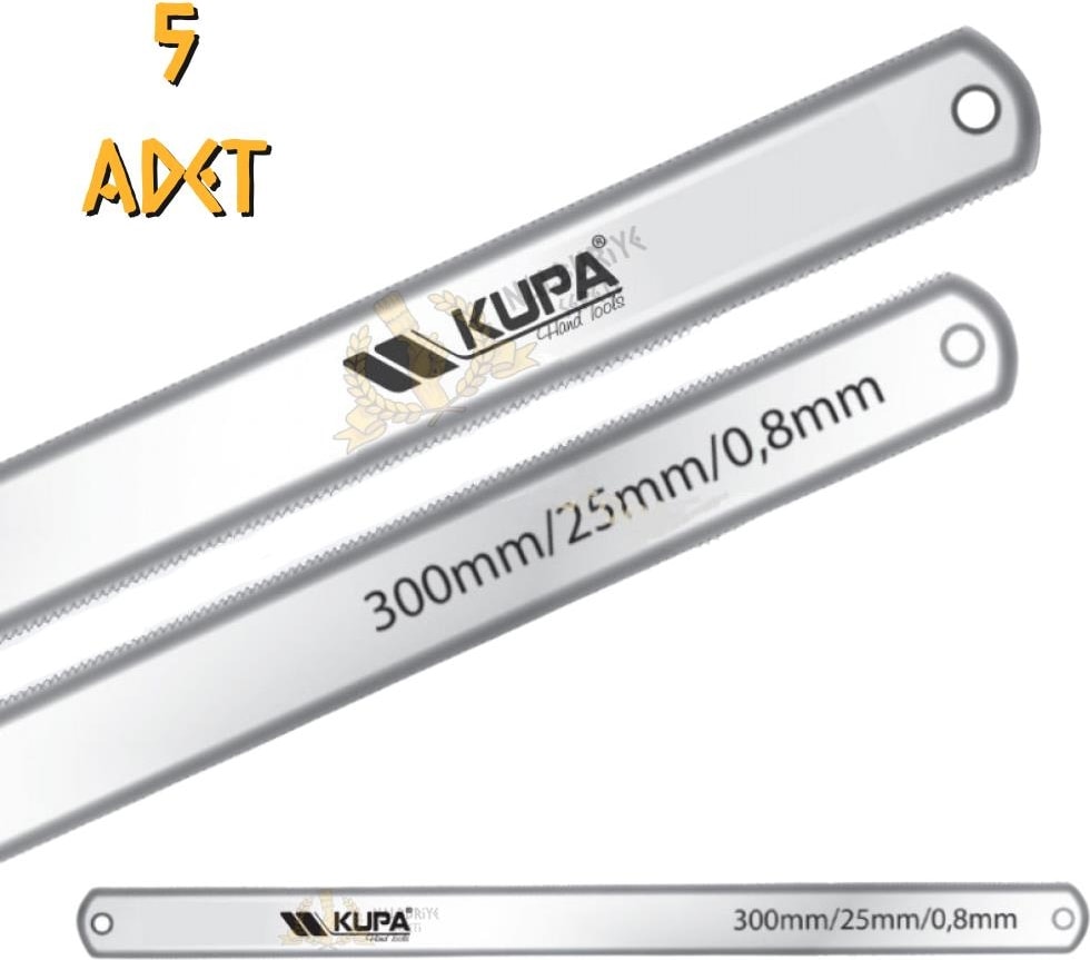 Kupa Demir Testere Yedek Bıçağı 300 Mm. - 5 Adet