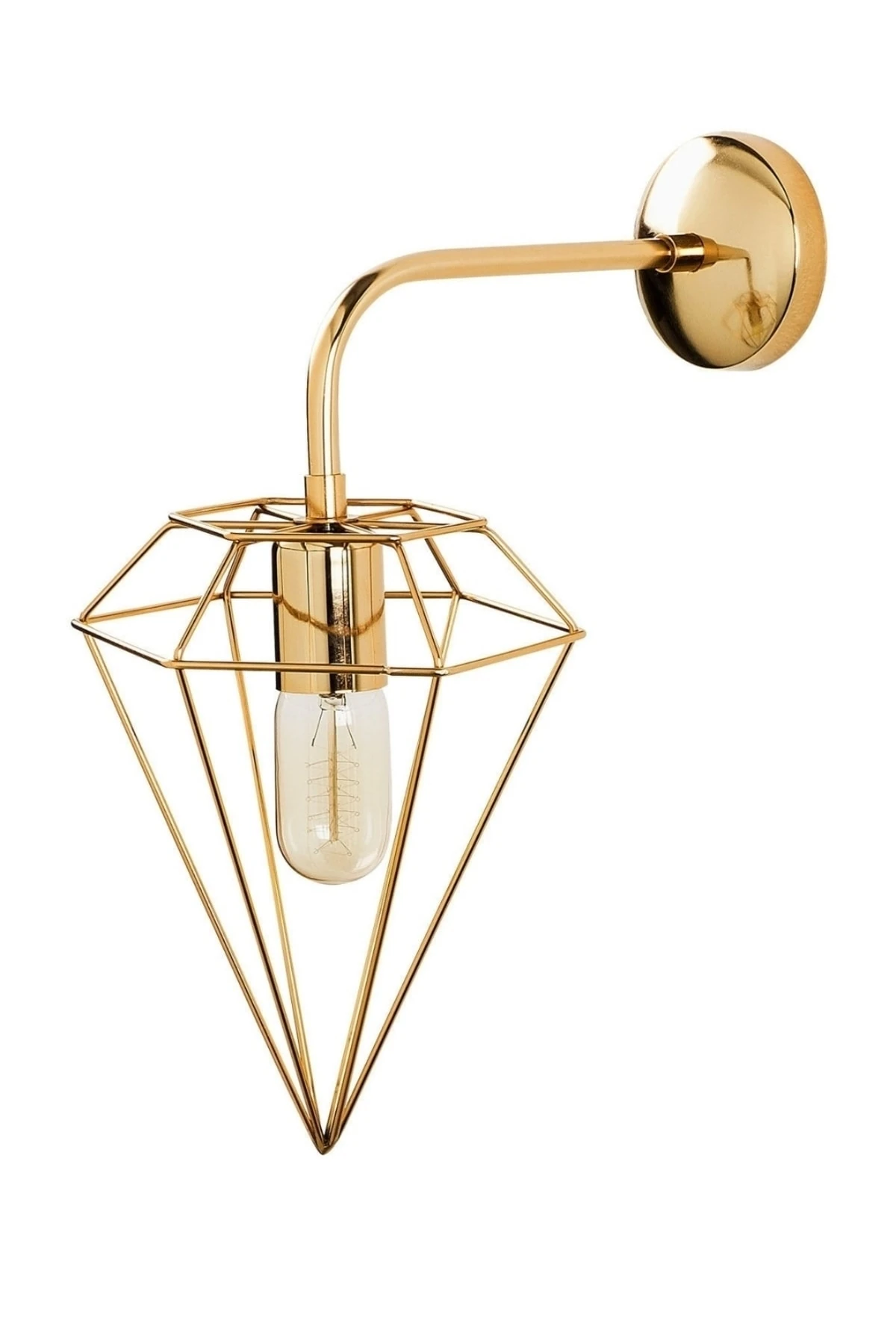 Prizma Gold Dekoratif Duvar Aplik