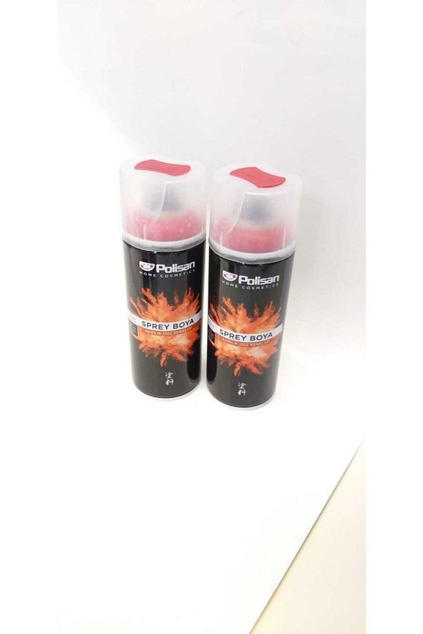 Ateş Kırmızısı Sprey Boya 400ml (2 Adet)