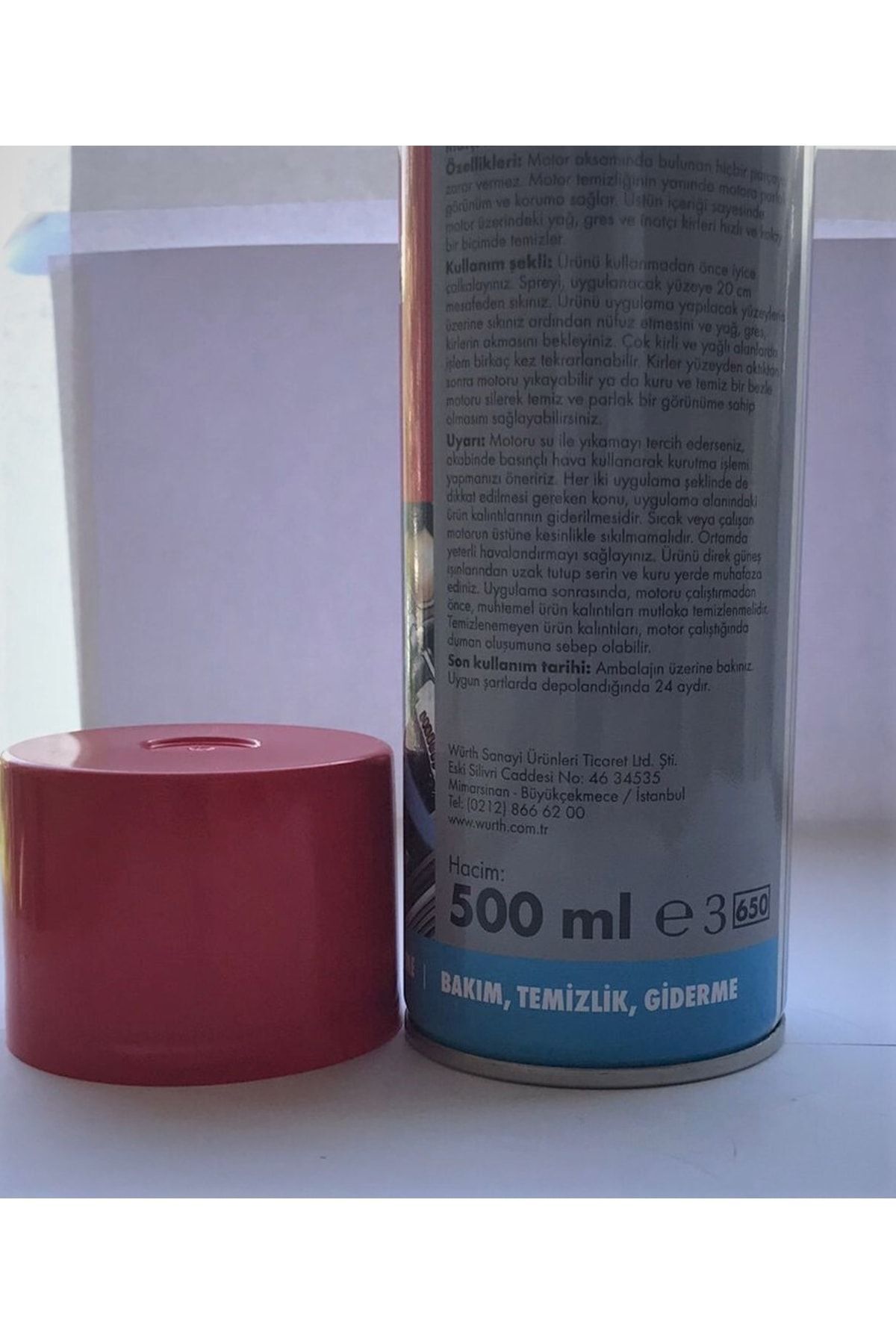 Hızlı Motor Temizleme Sprey 500ml