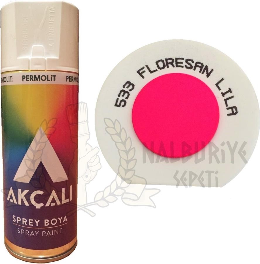 Sprey Boya Floresan Lila Pembe 400 ml - 533