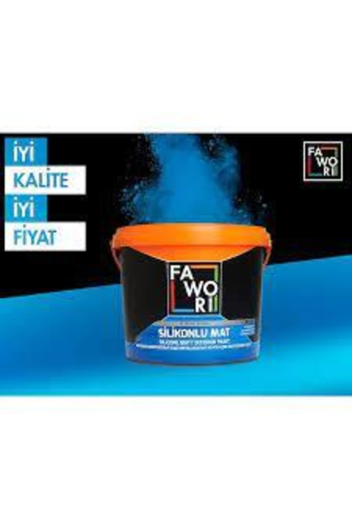 Silikonlu Mat Su Bazlı Iç Cephe Boyası 3,5 Kg Işıl