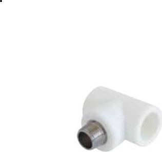 Pp Erkek Te Dişli 25X3/4"X25 Beyaz