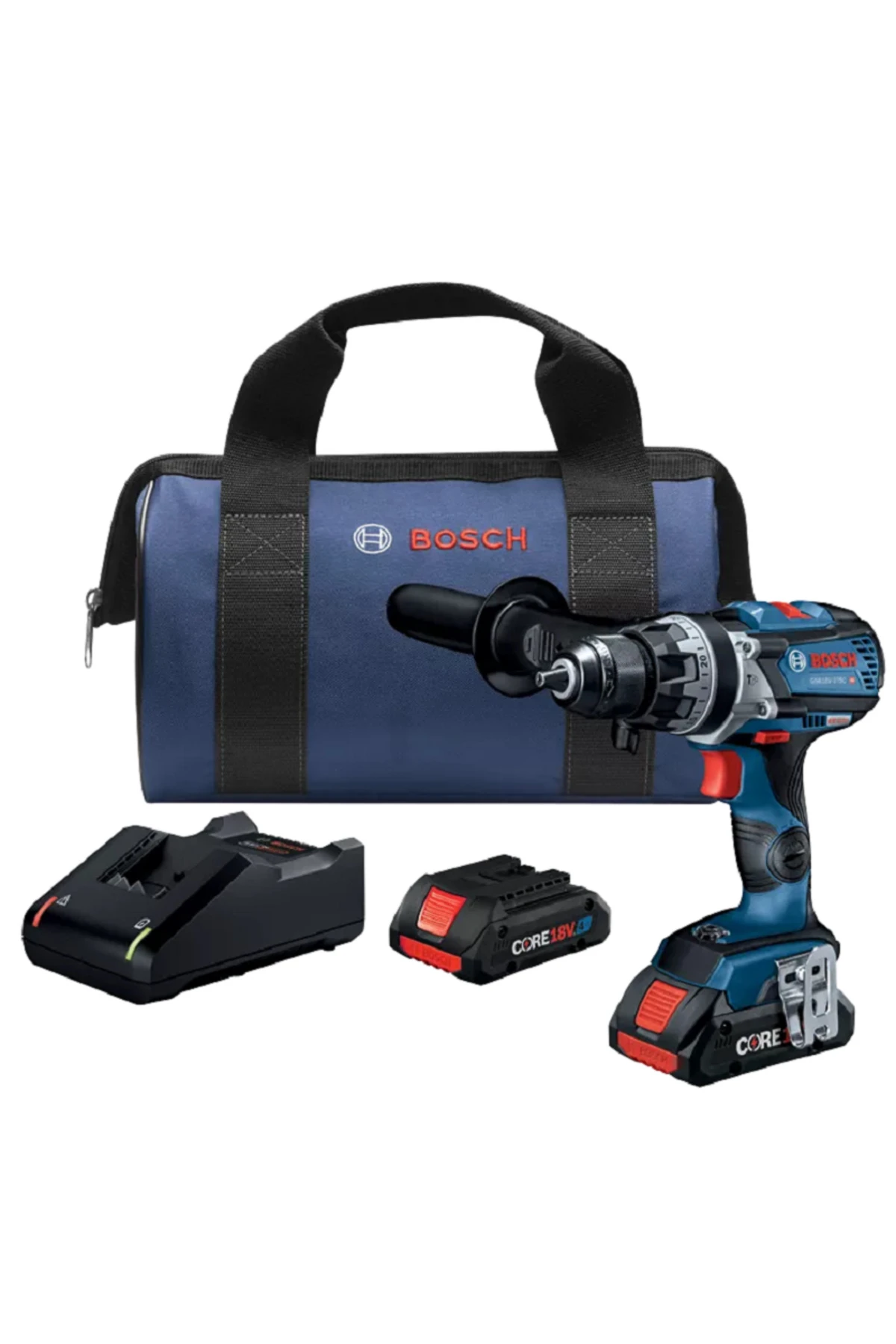 GSB18V-975CB25 Profesyonel Akülü Darbeli Matkap/Sürücü Seti 18V Fırçasız Bağlantıya Hazır CORE18V