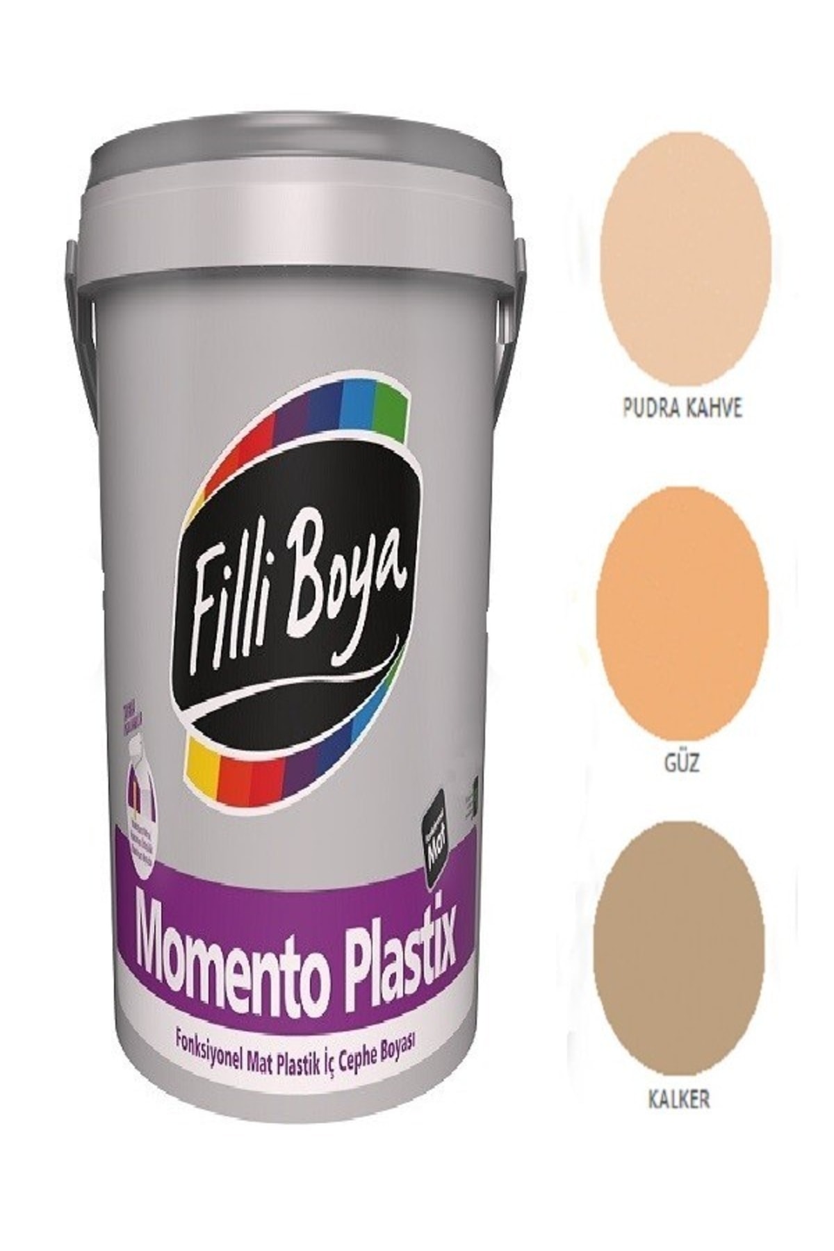 Momento Plastix Fonksiyonel Mat Plastik Iç Cephe Boyası 2.5lt