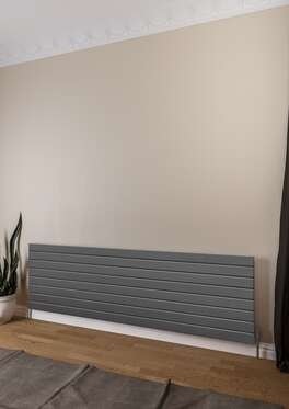Teos Yatay Çelik Radyatör 2000X595 Pütürlü Beyaz (Ral 9016)