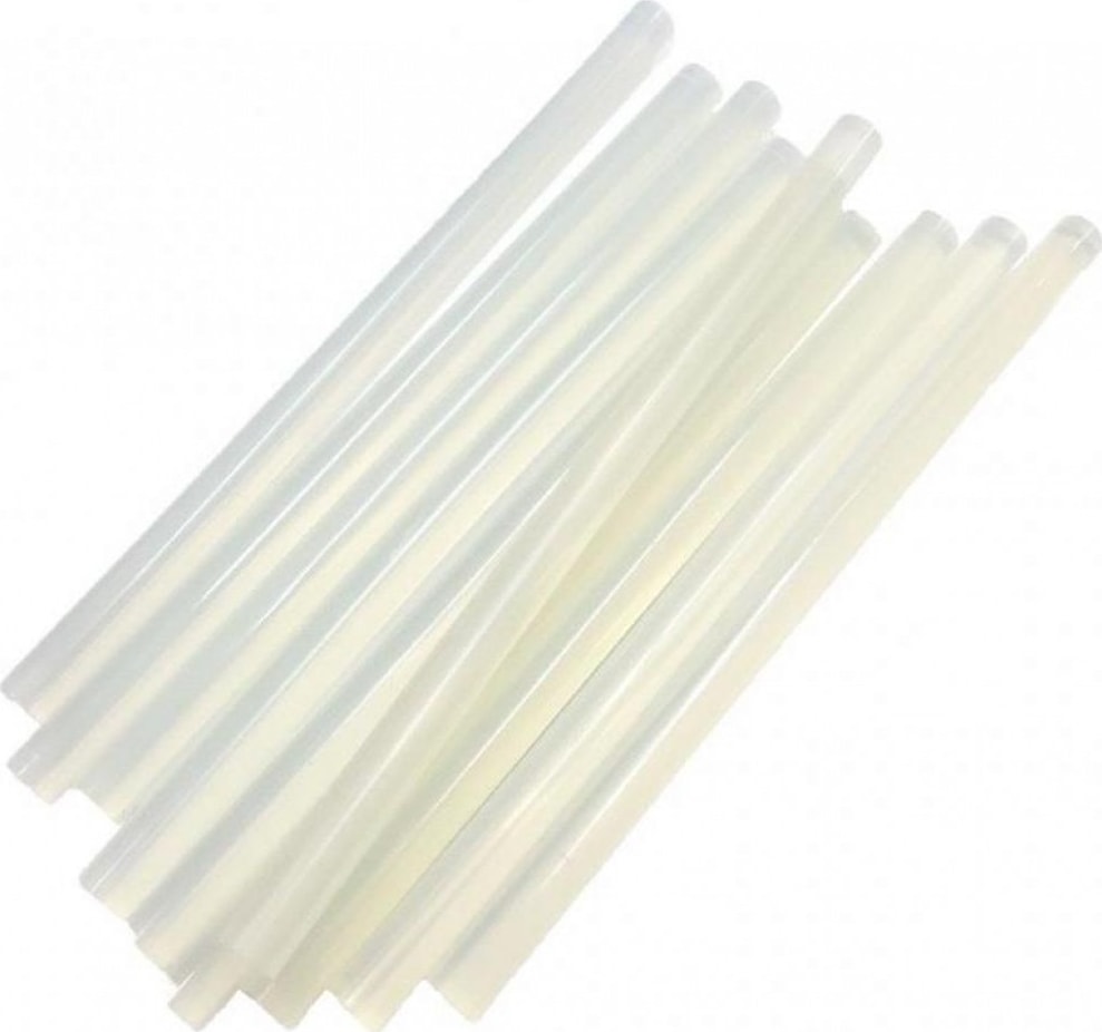 Sıcak Silikon Mum Çubuk Şeffaf - İnce 7x300mm 1 Paket