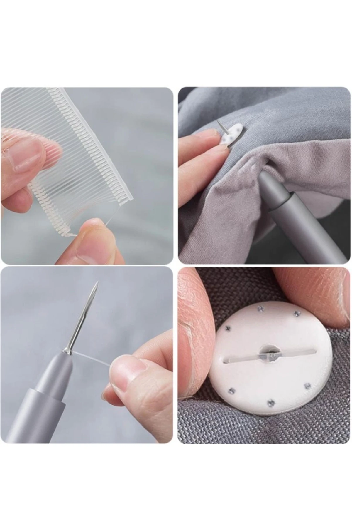 Yorgan Kılıfı Sabitleme Seti