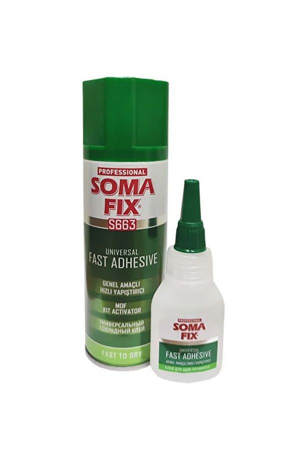 hızlı yapıştırıcı - S663- Aktivatör 200ml + Yapıştırıcı 50ml