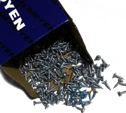 Klips, Menteşe, Ayak, Ağaç, Sunta Vidası - 3X13MM, 1000 Adet