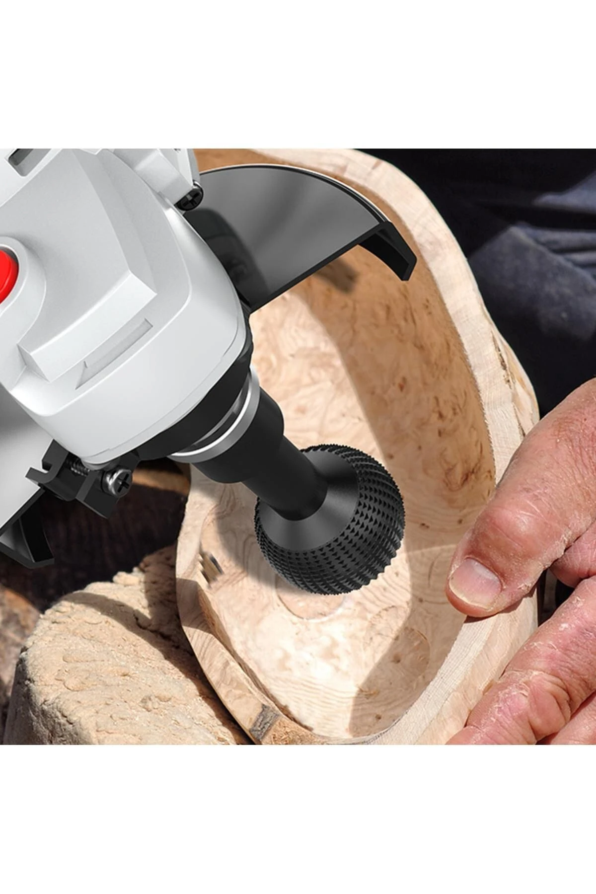 Ahşap için küresel şekil avuç taşlama törpü güçlü oyma Raspalama Traşlama silindir öğütücü