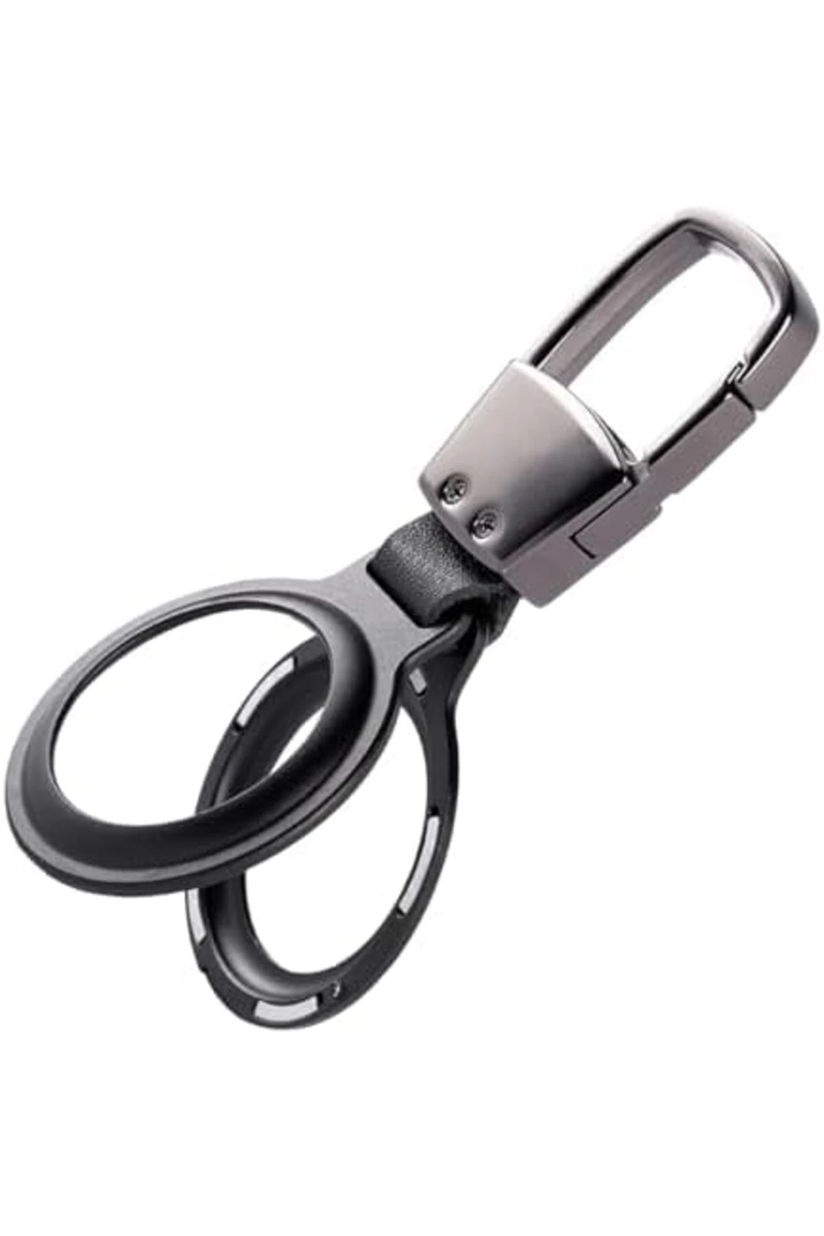 TagSafe HookSteel Taşınabilir Anahtarlık Darbeye Dayanıklı Metal Askılı Kılıf (Siyah) 1191881