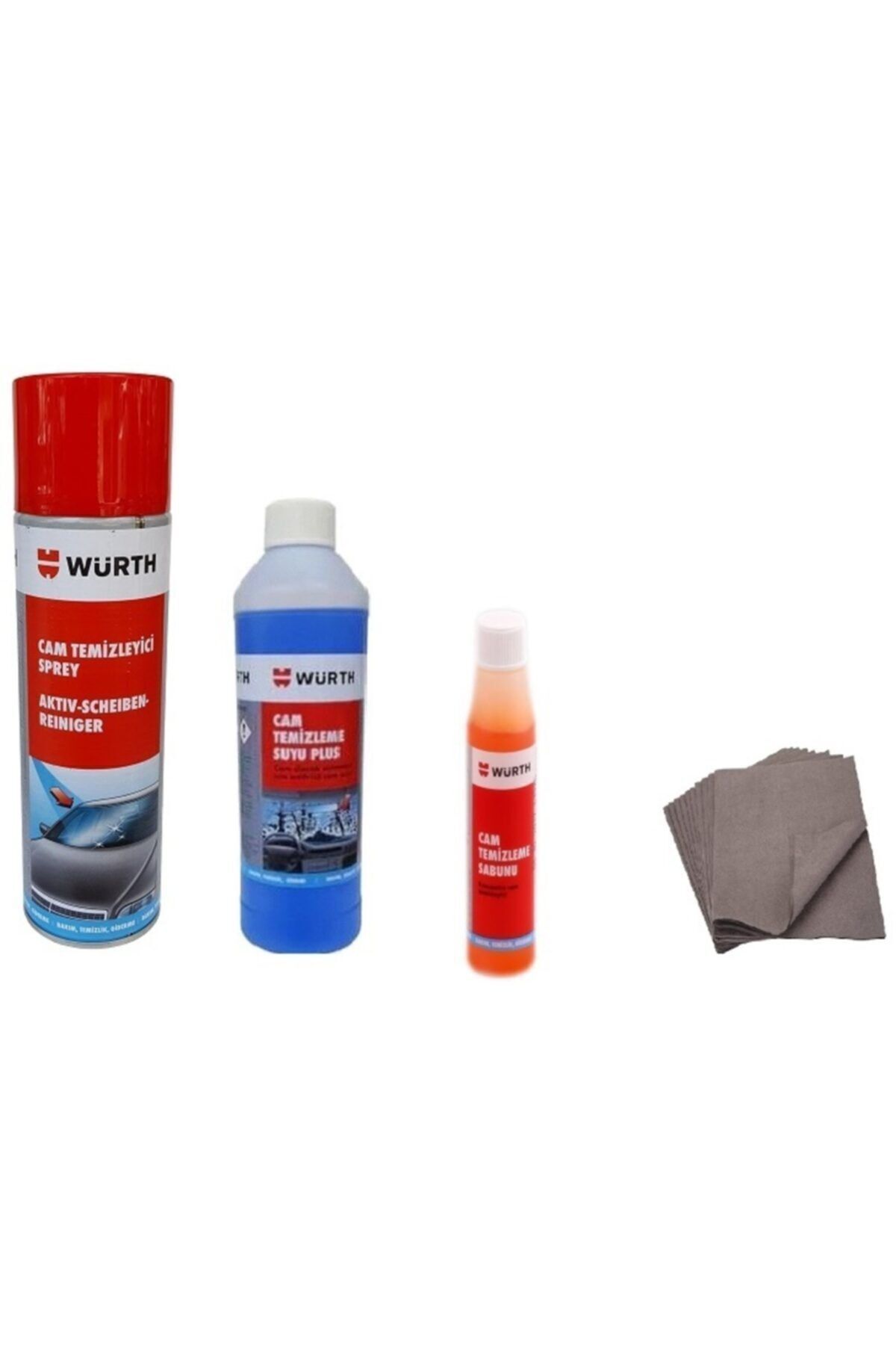 4 Parça Kampanyalı Cam Temizlik Seti