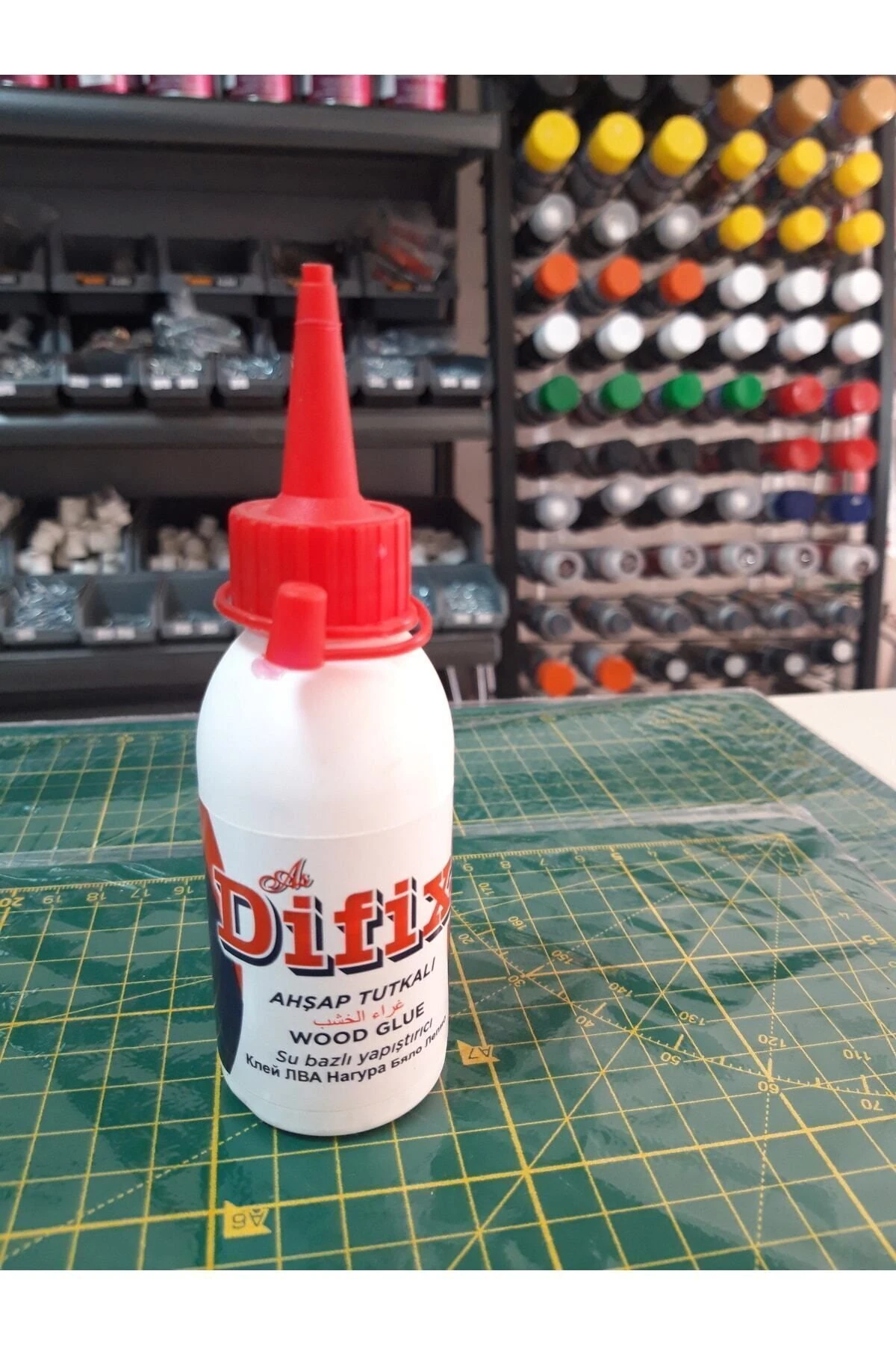 Difix Ahşap-ağaç Tutkal / Su Bazlı Yapıştırıcı / Beyaz / 100gr