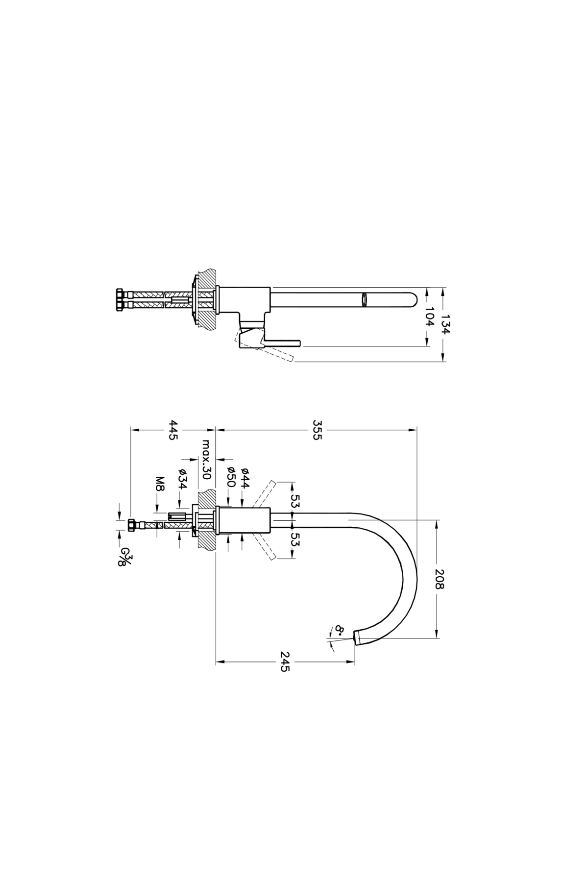 Minimax S A42091 Eviye Mutfak Bataryası, Krom