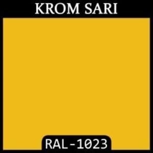 6350 Akrilik Zemin Boyası 2.5 kg Ral 1023 Krom Sarı