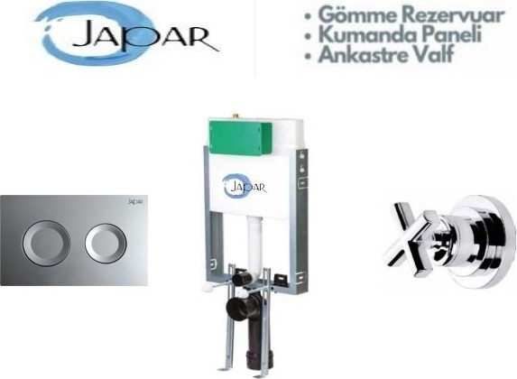 Adnoss  Gömme Rezervuar - Kumanda Paneli - Ankastre Valf 510198-500148-570255