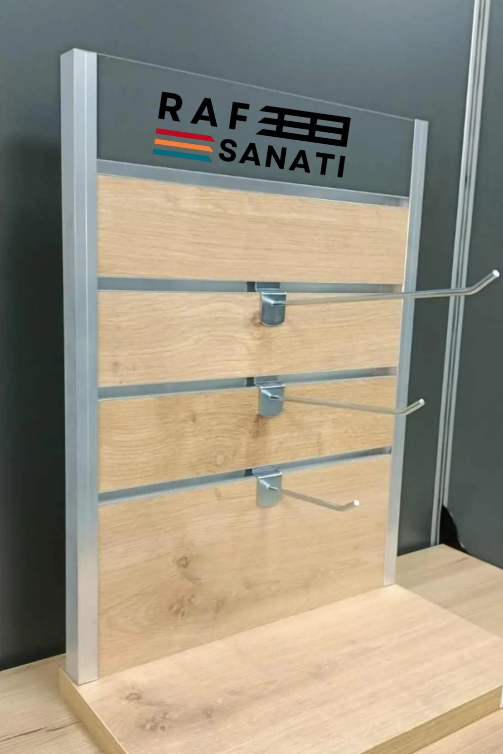 50 Adet Kanallı Pano Kancası 20 cm - Askı Kanca Raf Askısı Raf Aksesuar Tel Askı Raf Kancası