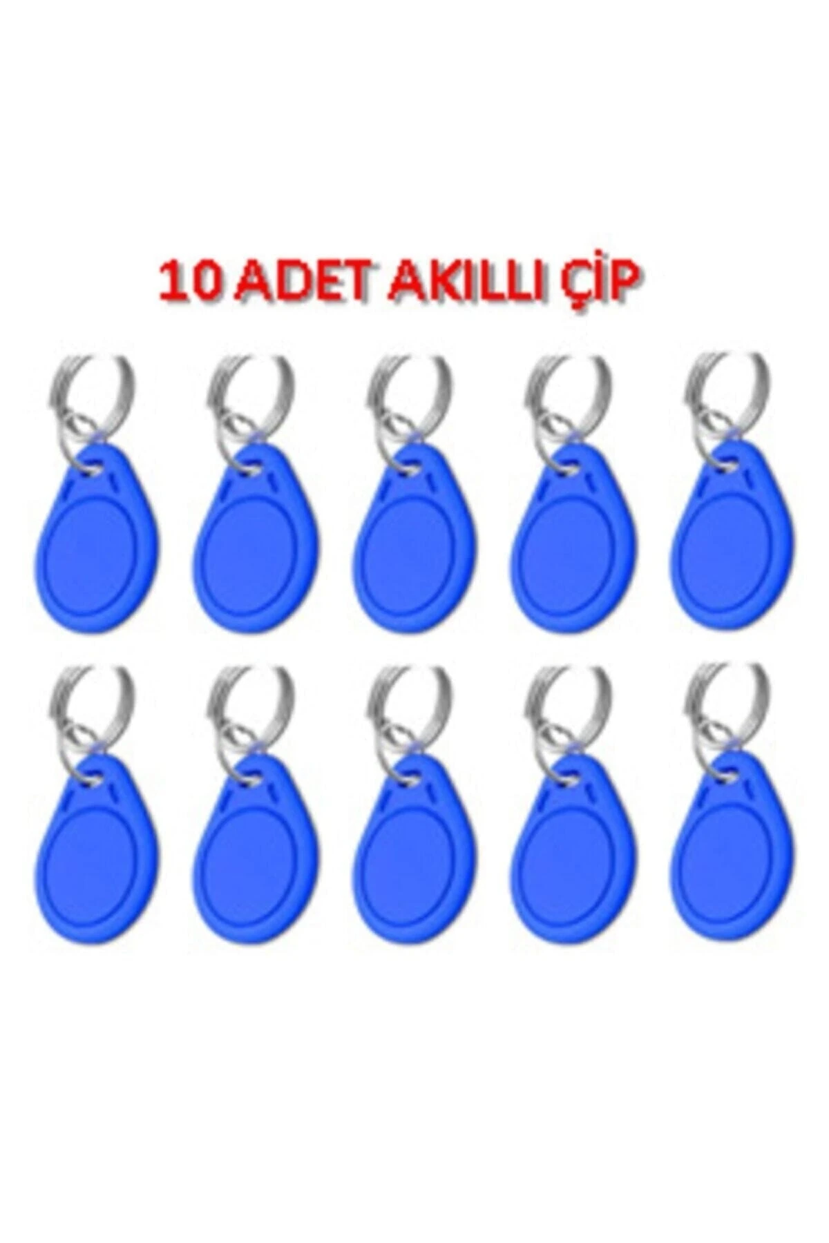 Bina Giriş Kapıları Akıllı Kilit Için Çip Anahtar 10 Adet