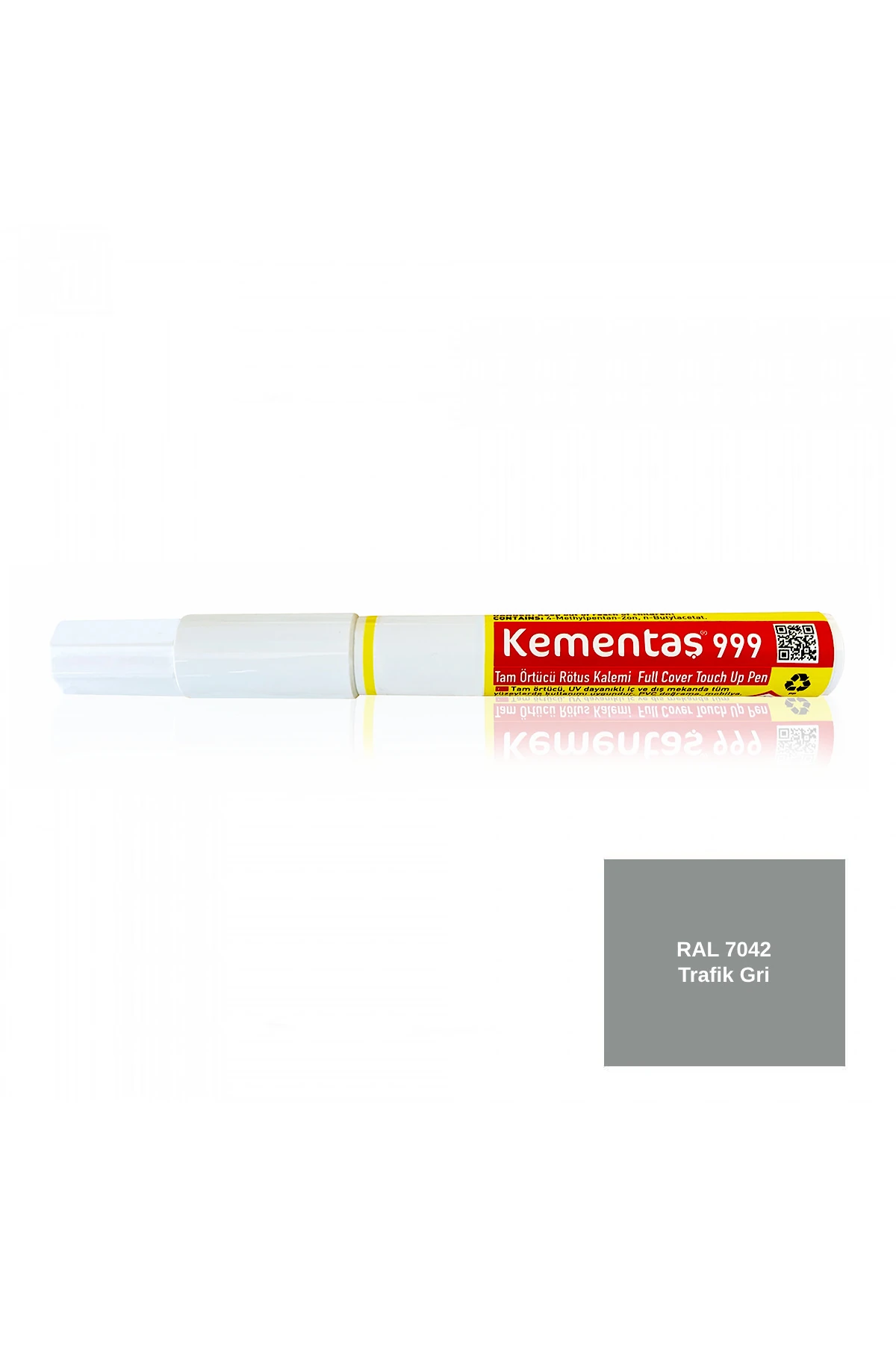 Ral 7042 Trafik Gri Tam Örtücü Rötuş Kalemi Tam Örtücü Rötuş Kalemleri