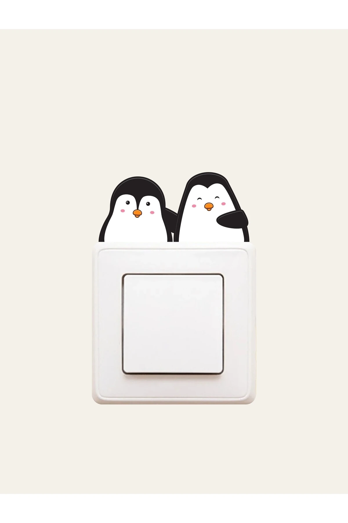 Sevimli Hayvanlar Priz Duvar Sticker