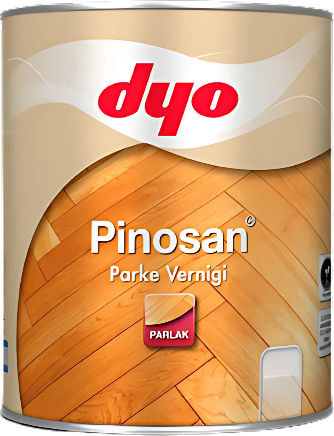 Pinosan Şeffaf Parlak Parke Verniği Cam Cila 0,75L - 2,5l | Ahşap Zeminler Için Yüksek Dayanıklı Koruma