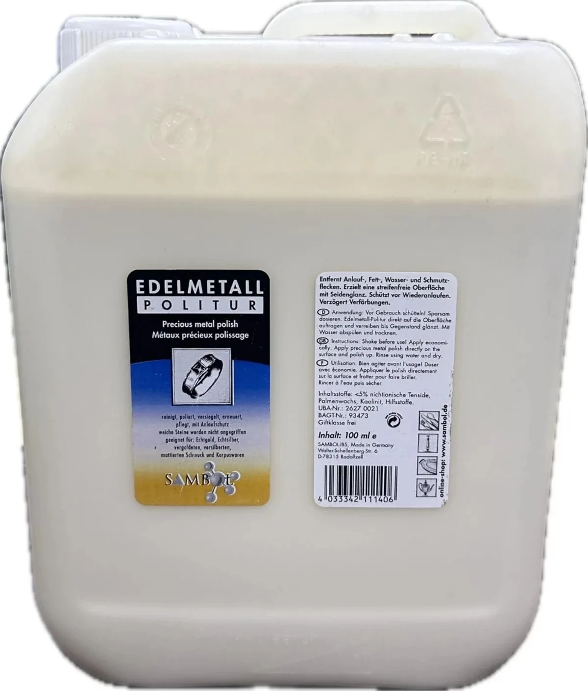 Gümüş Parlatma 5 Litre