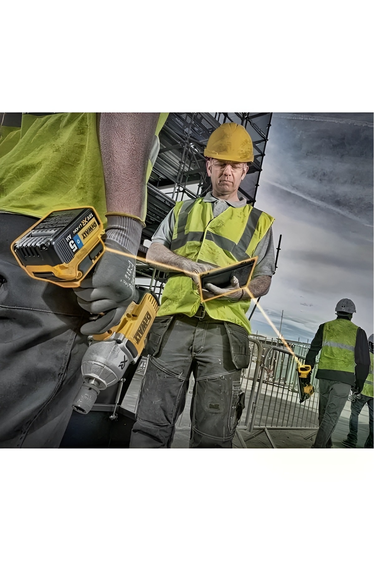 DEWALT Mclaren Serisi DCD85MP2T 18V Akülü Darbeli Matkap Vidalama +%50 POWER(Solo)
