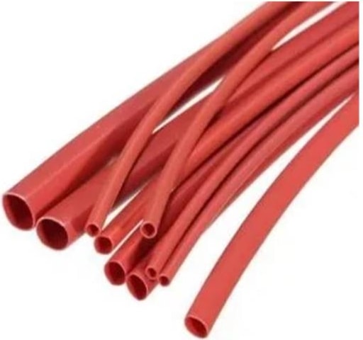 9.5 mm Kırmızı Isı Ile Daralan Makaron-1 Metre